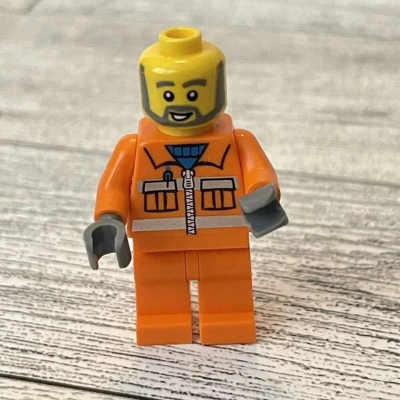 LEGO Minifigure Retired Town Constellation Worker 2000 - sets 3351 6600 6470 - Picture 1 of 3